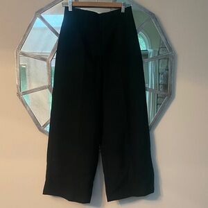 Zara Dark Green Wide Leg Women's Pants
